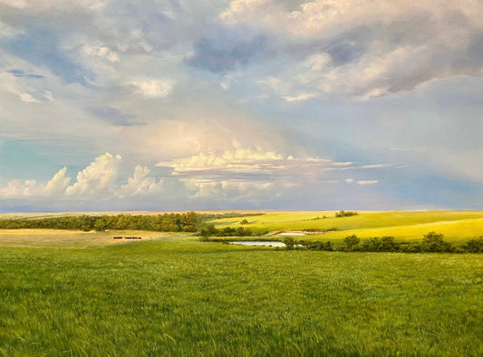 "Early Evening Rays - South Maple Hill" (Prints Available)