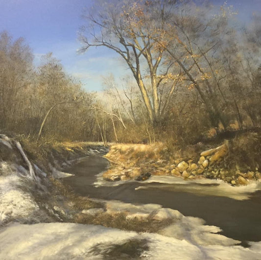 "Frozen Water Edge" (Prints Available)