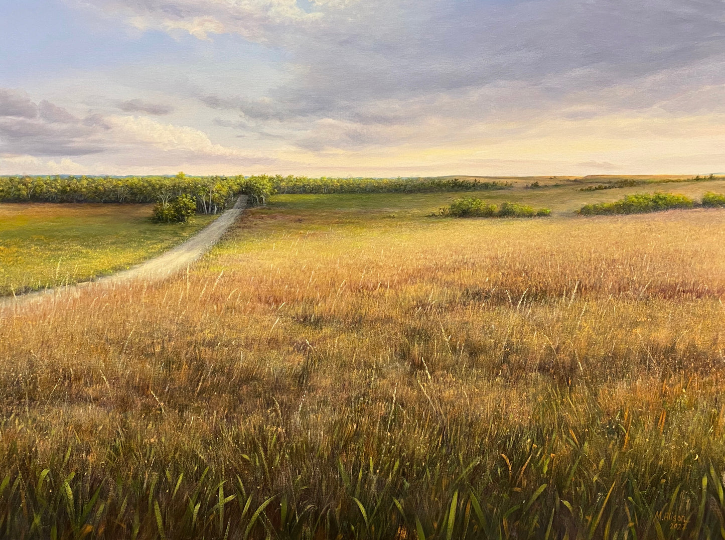 "Serenity - Kansas Flint Hills" (Print)