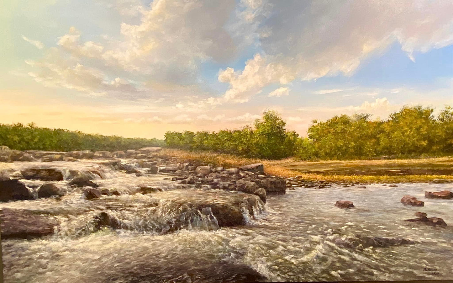 "Tuttle Creek - Rocky Ford" (Print)