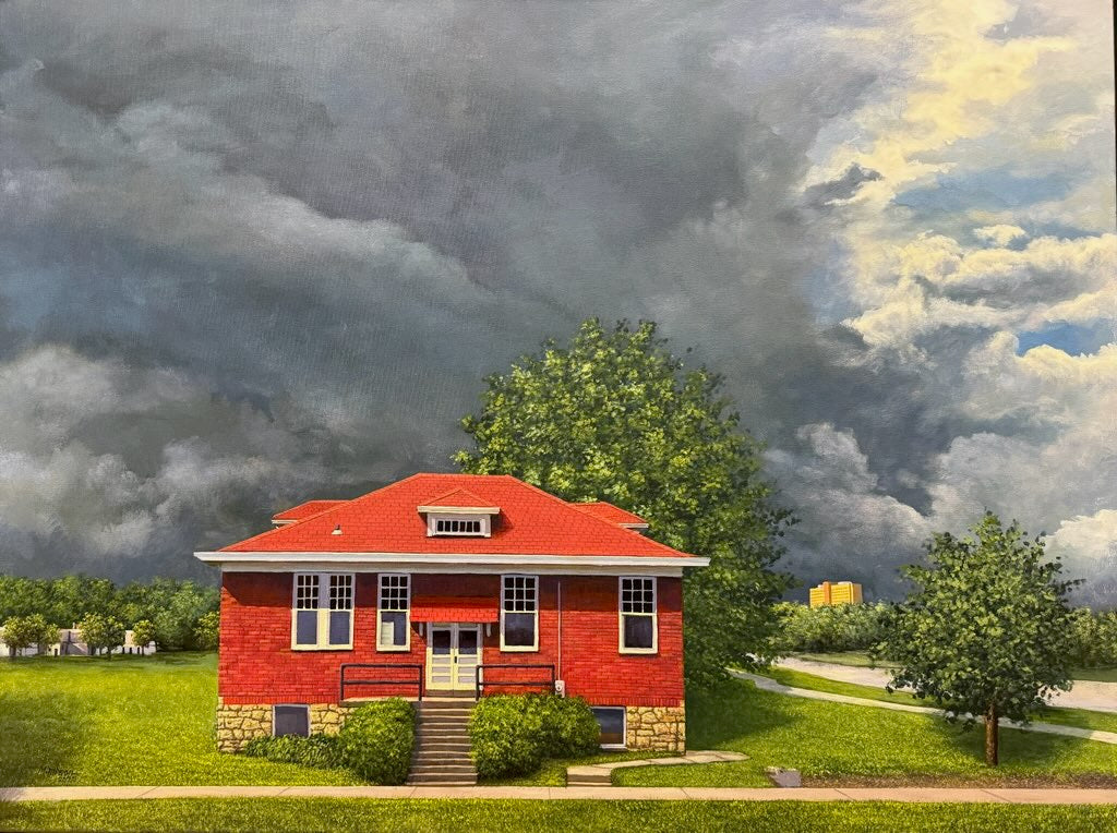 "School House - Lawrence, KS" (Prints Available)