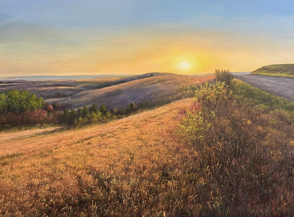 "Morning Rays - East of Alma" (Print)