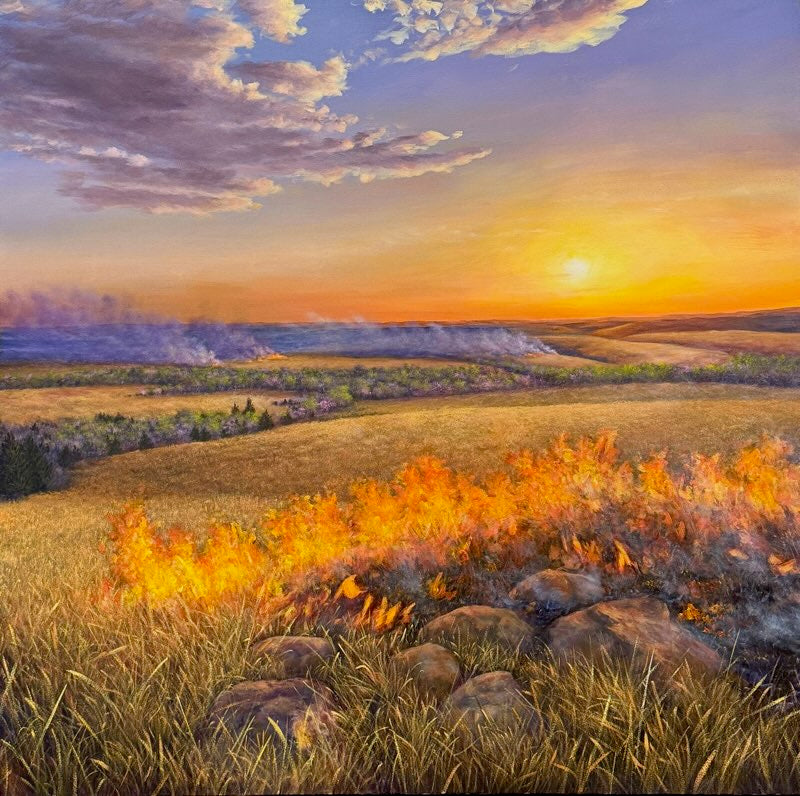 "Early Spring Burn" (Prints Available)